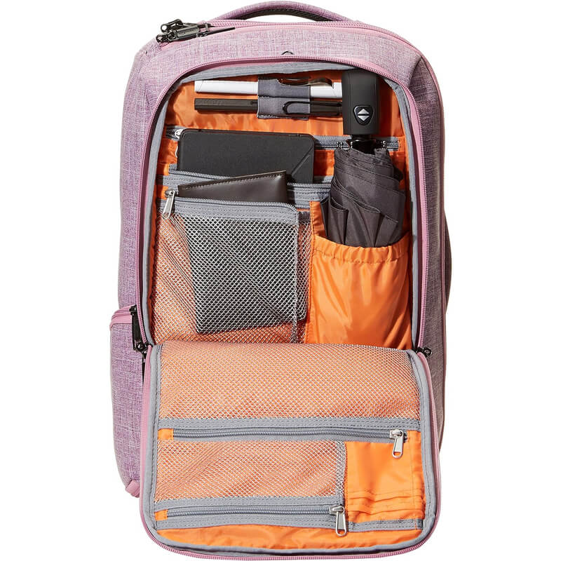 Schlanker Reiserucksack, Marke Amazon Basics, Lilla - Weekender – Bild 2