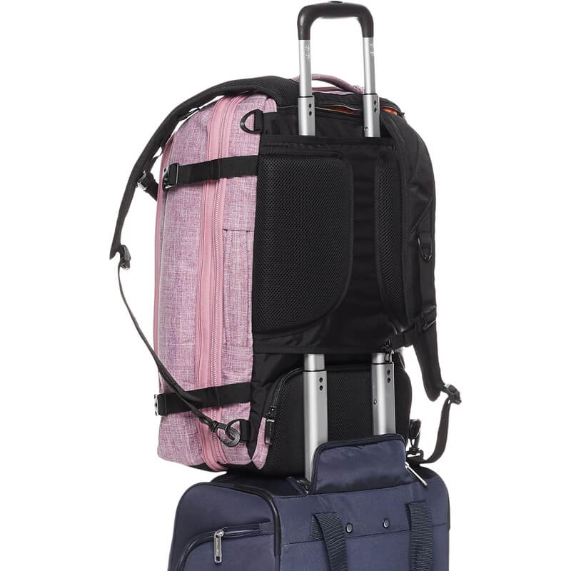 Schlanker Reiserucksack, Marke Amazon Basics, Lilla - Weekender – Bild 5