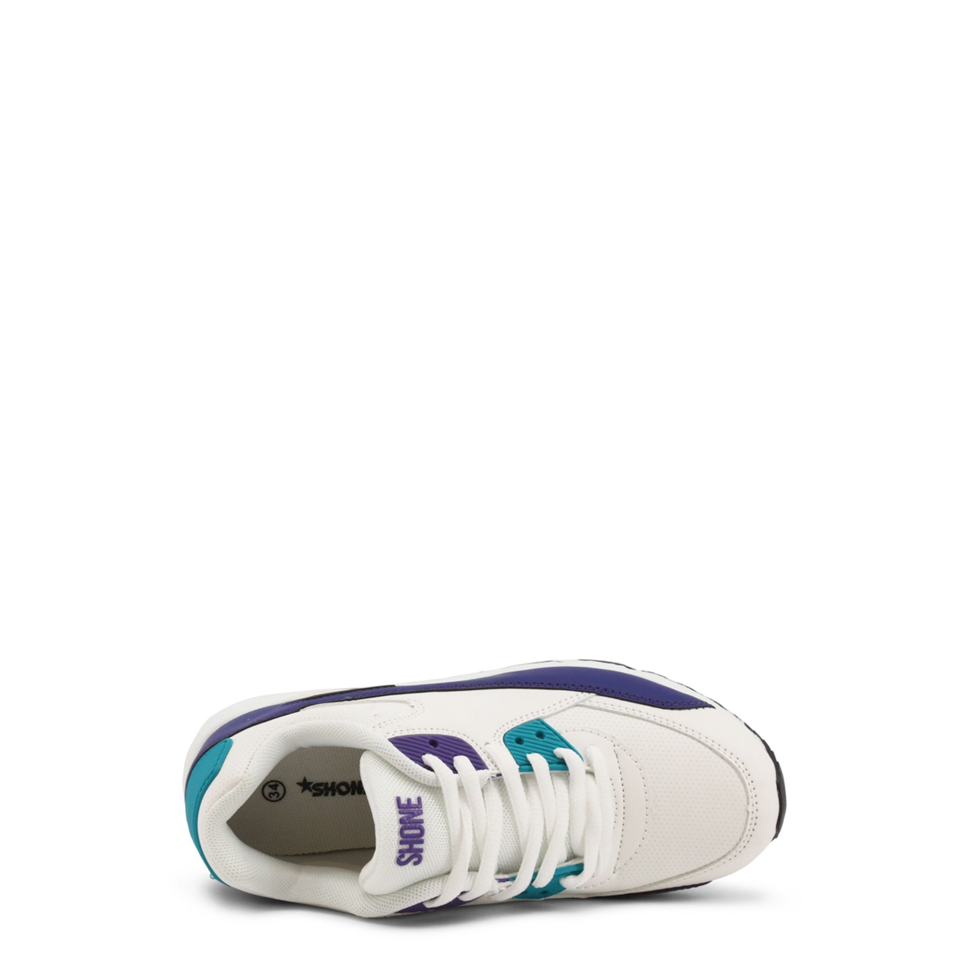 Shone 005-001_LACES-WHITE-PURPLE – Bild 4