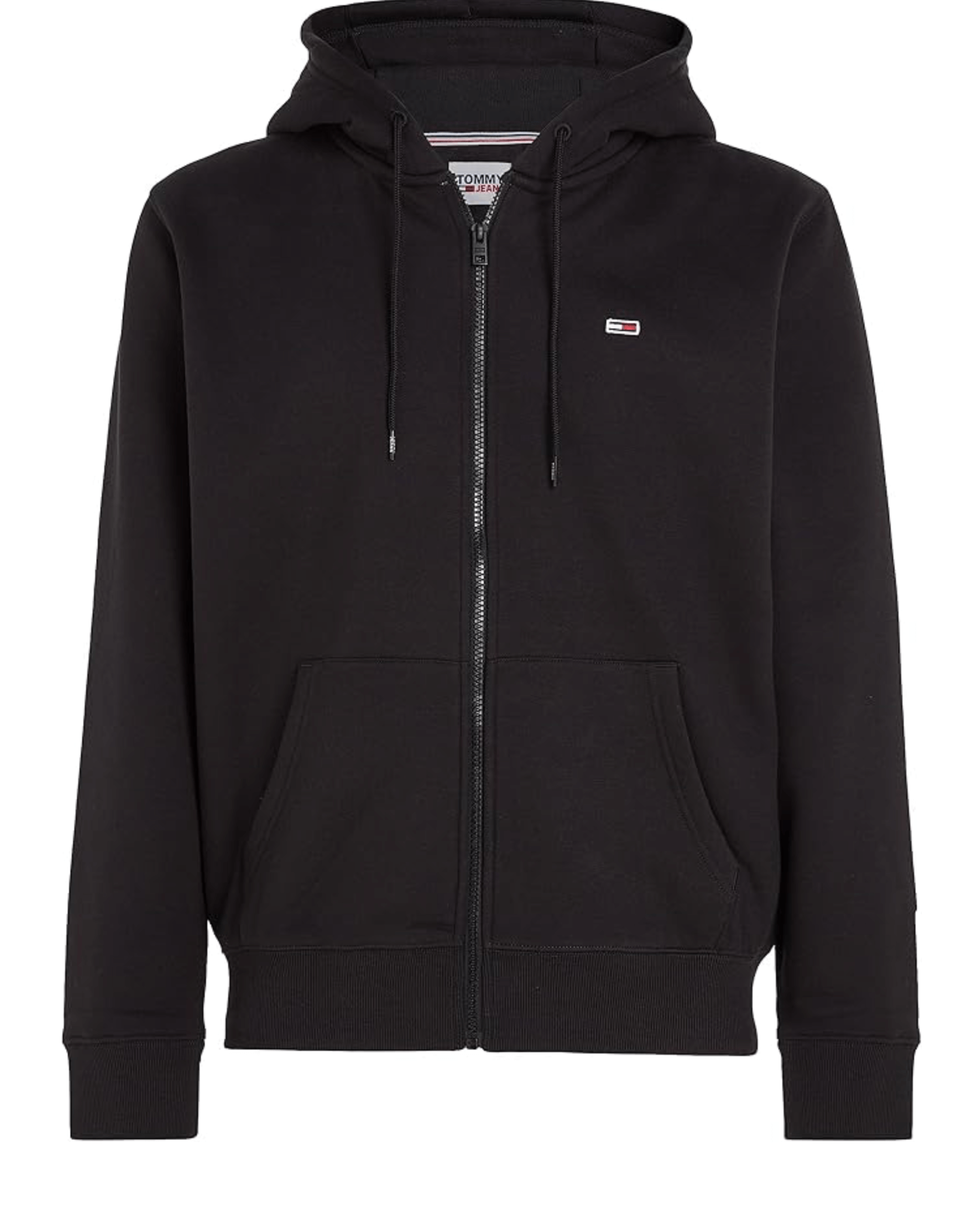 Tommy Jeans Herren Hoodie mit Reißverschluss TJM Regular Zipper - Größe M